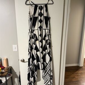Black and White Express dress